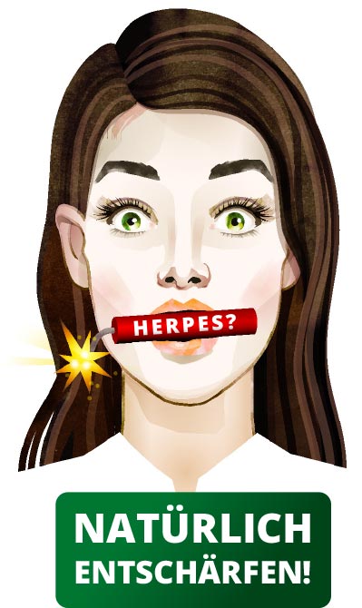 Herpes natürlich entschärfen