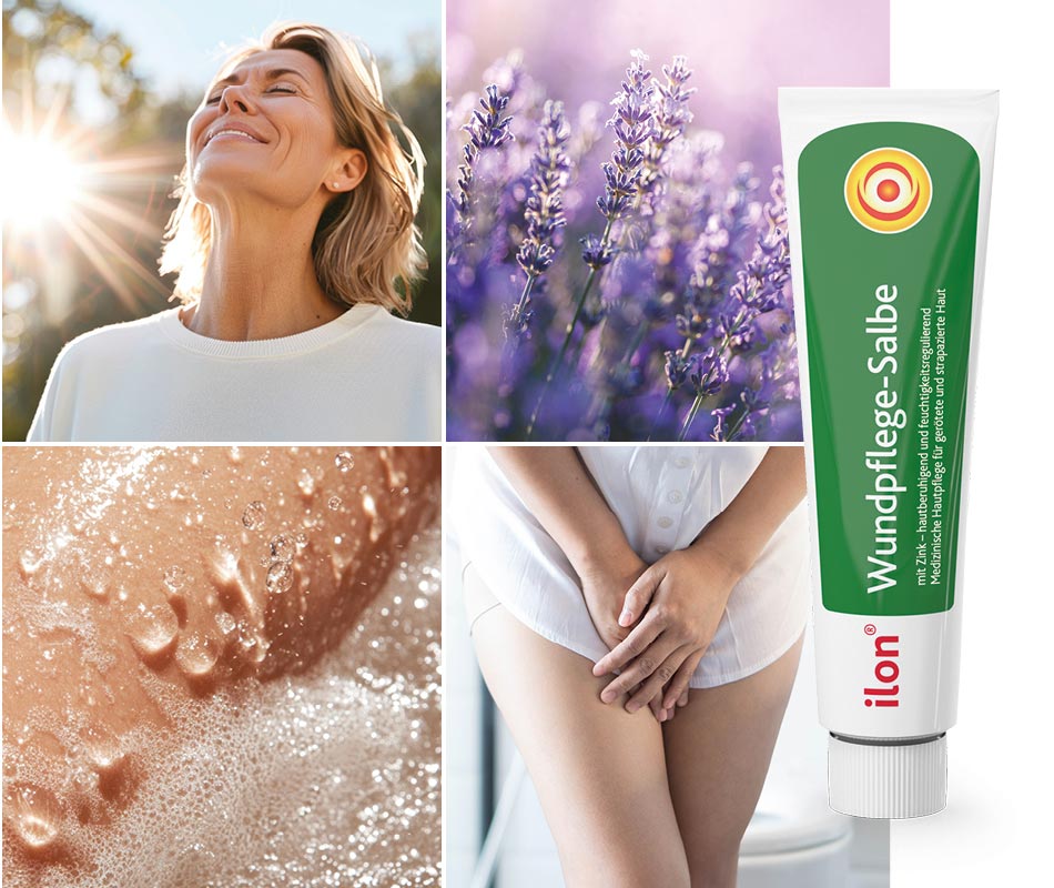 Pflege für wunde Haut